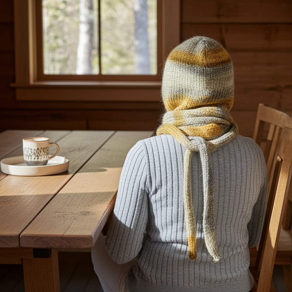 Cagoule écharpe Sophie Scarf tendance !