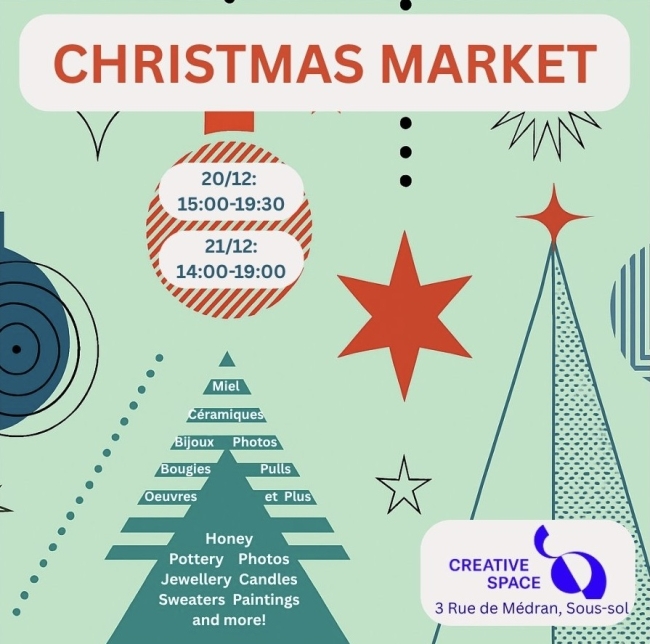 Je serai au Christmas Market Verbier 20-21.12.25